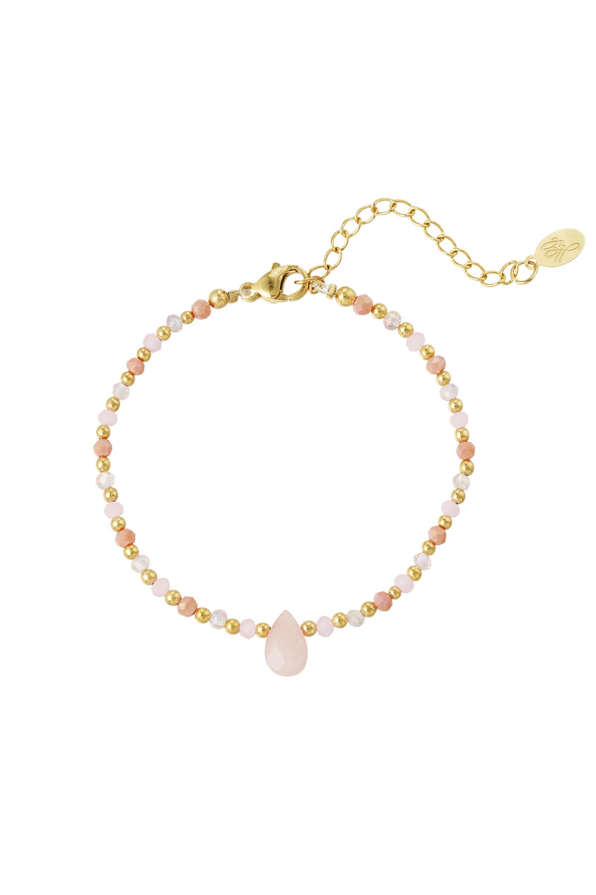 Drop Bracelet -Rosy-