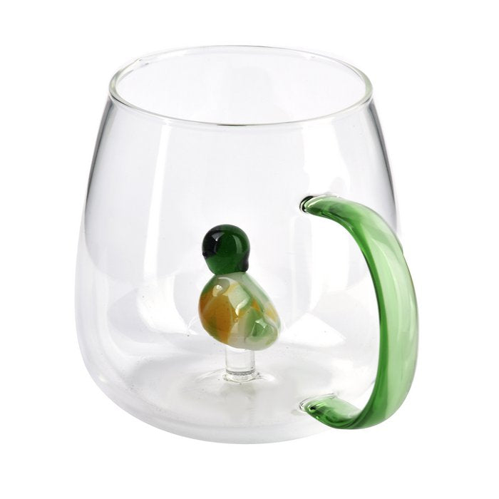Maxi Happy Glass Mug Stockente Sanni
