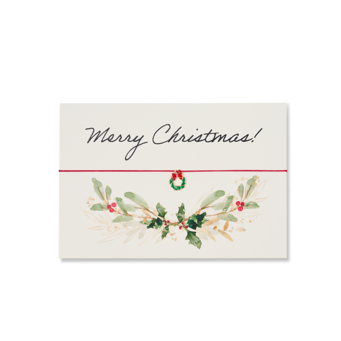 Wunscharmband Merry Christmas
