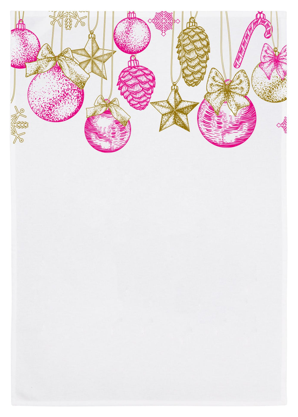 Geschirrtuch Weihnachtskugeln
