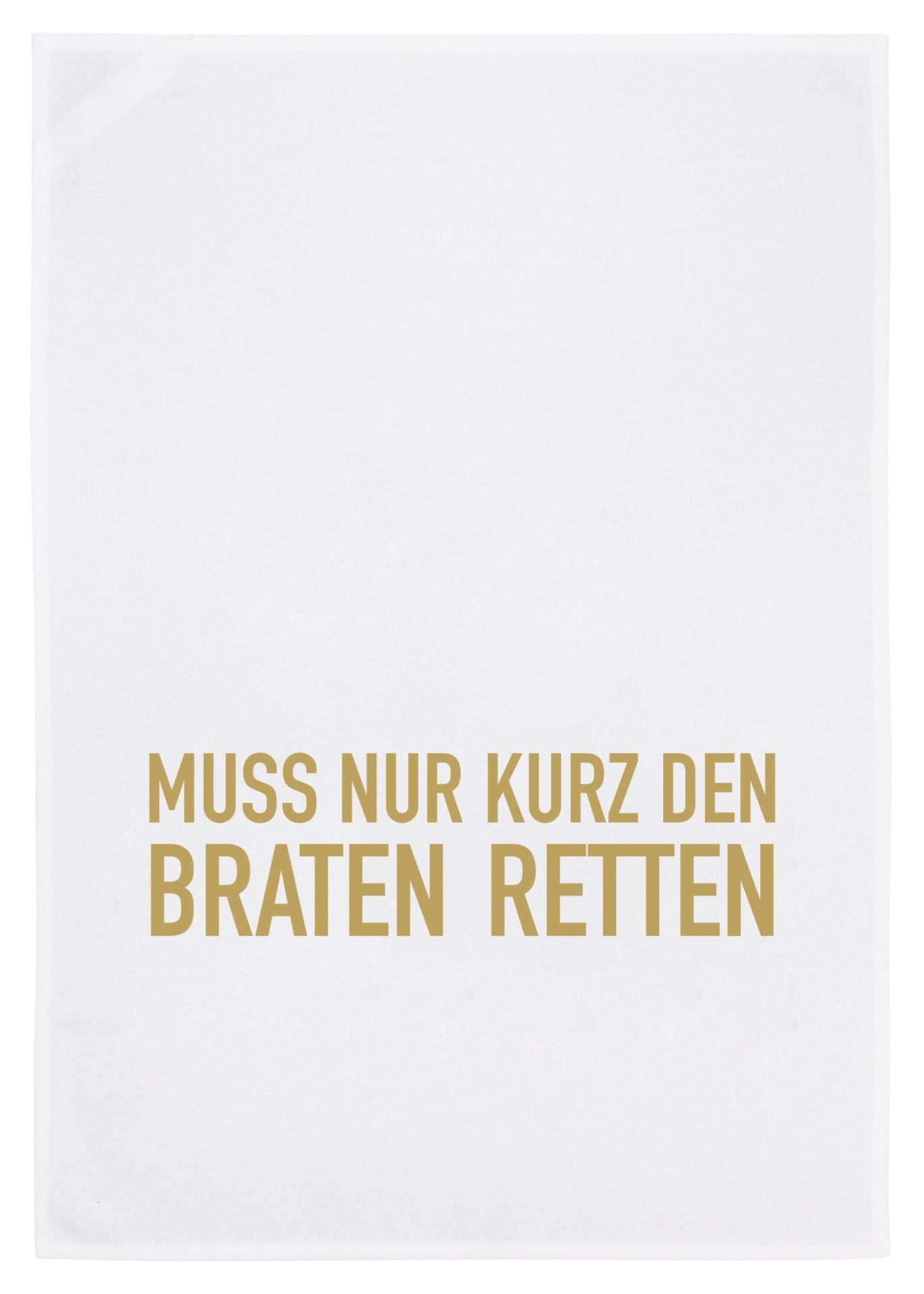 Geschirrtuch Braten retten