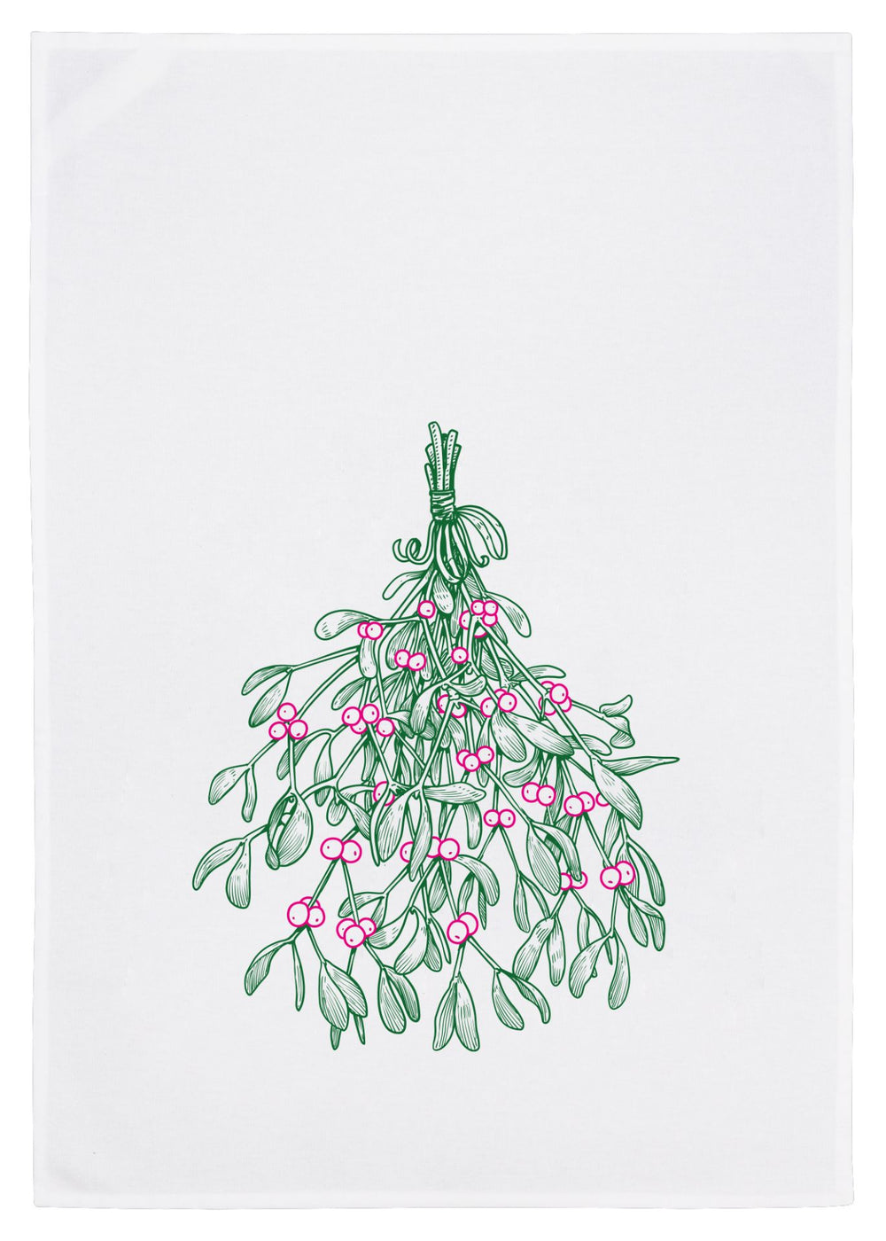 Geschirrtuch Mistelzweig