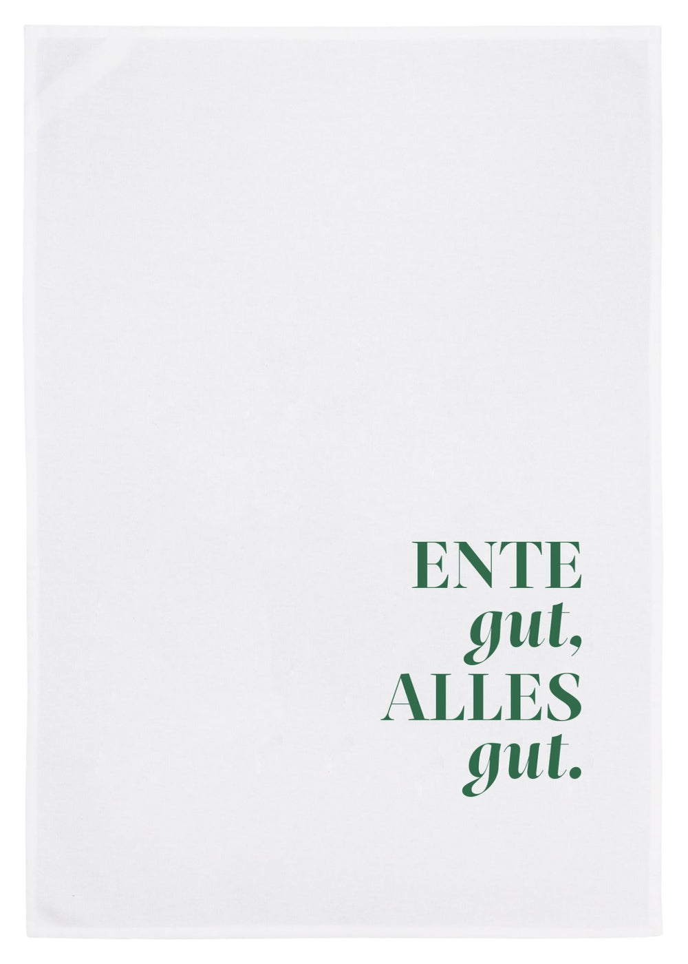 Geschirrtuch Ente gut, alles gut!