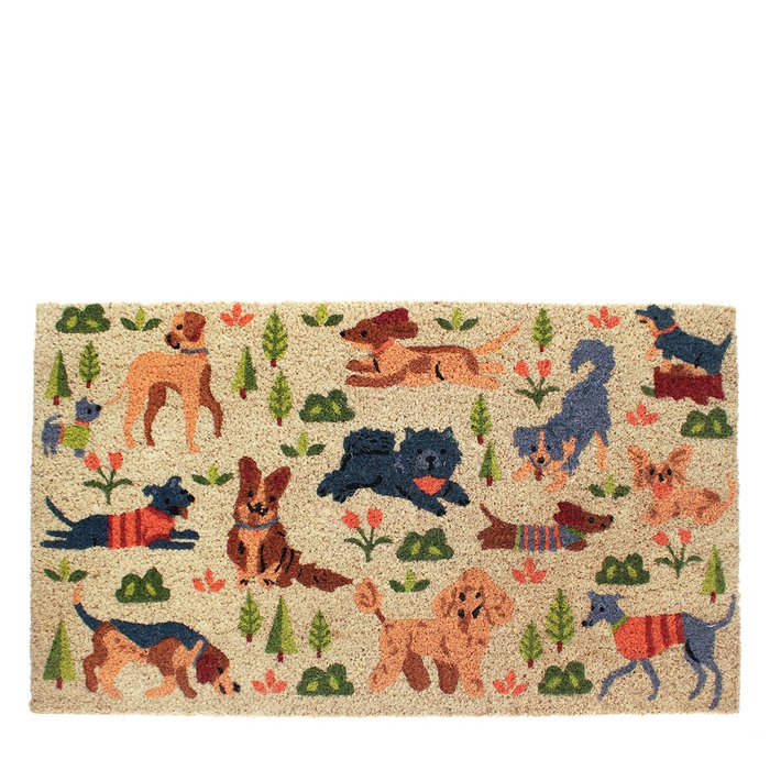 Hunderunde Fußmatte