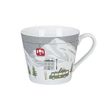 Skilift mit Bus Kaffeetasse (Pre-Order)