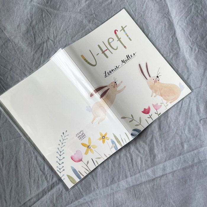 U-Heft Hülle Hase