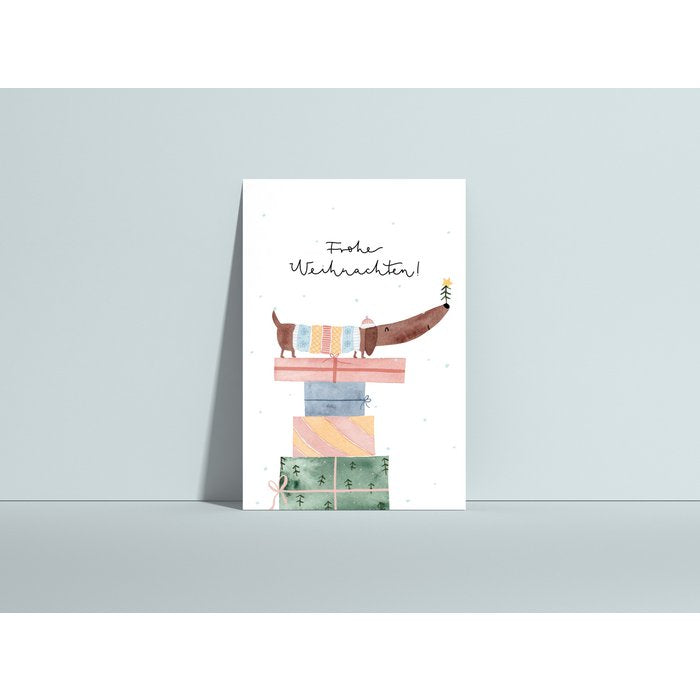 Weihnachts Dackel Geschenke