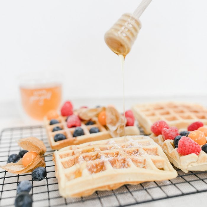 Bio Backmischung Waffeln