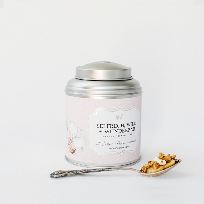Kindertee „Sei frech, wild & wunderbar“