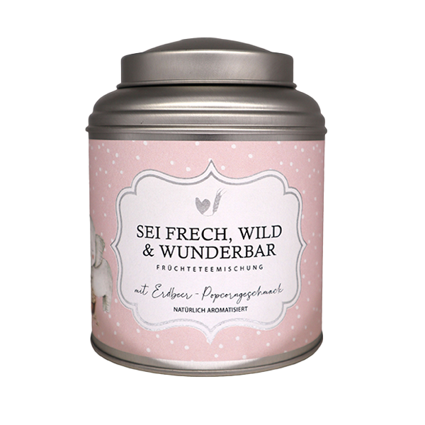 Kindertee „Sei frech, wild & wunderbar“