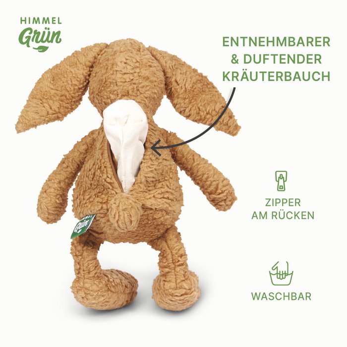 Felix Hase mit weichen Hirseschalen