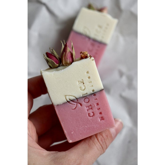 Naturseife "Mint Rose", vegan, palmölfrei