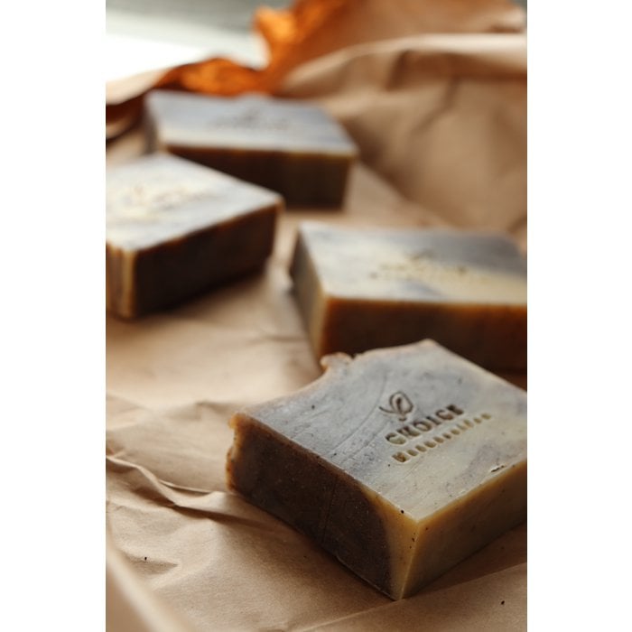 Naturseife "Coffee Scrub" mit Kokosmilch, vegan, palmölfrei