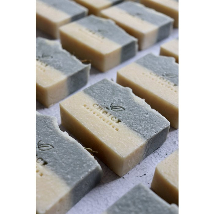 Naturseife "Lemongrass" mit Himalayasalz, vegan, palmölfrei