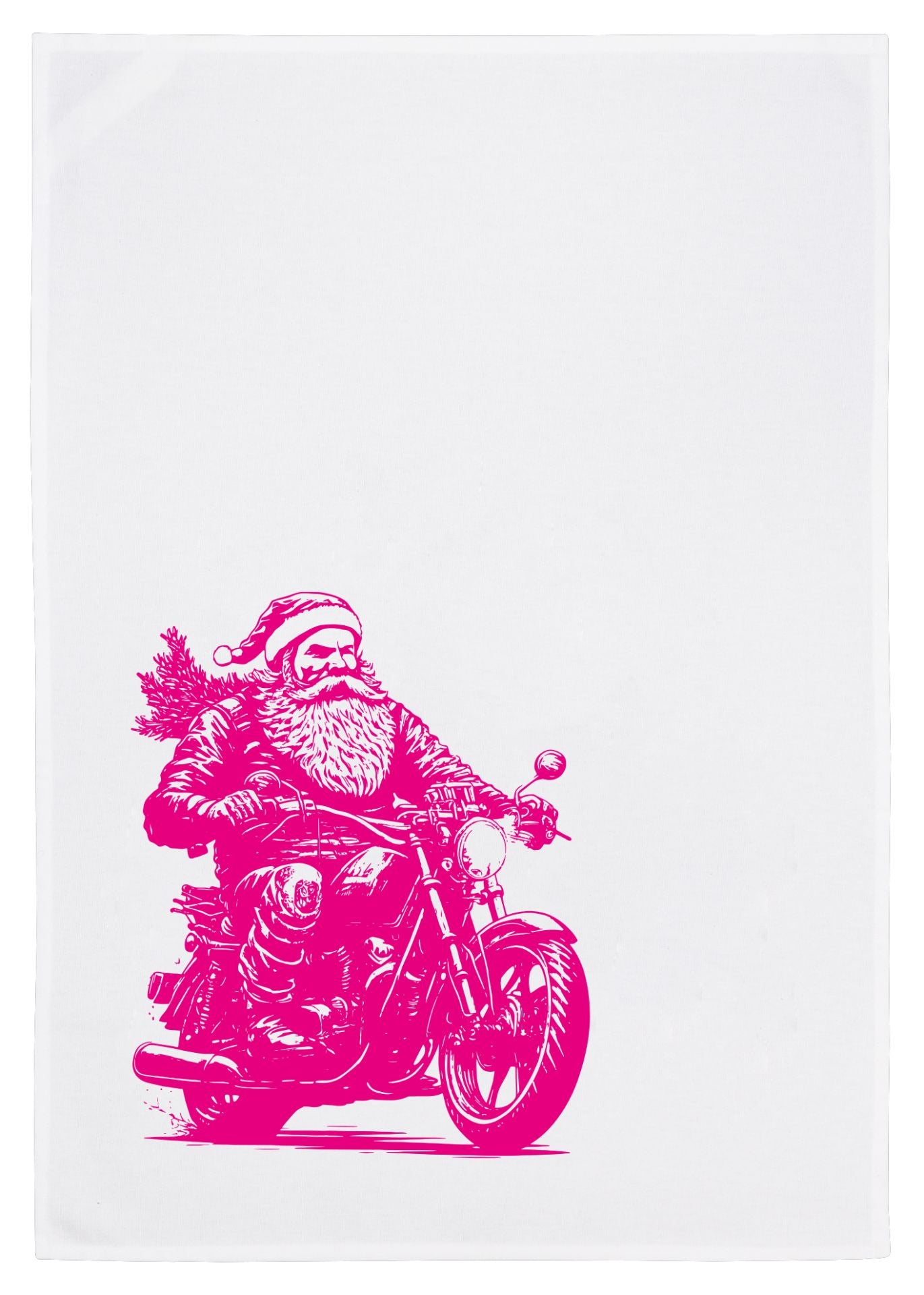 Geschirrtuch Go Santa!