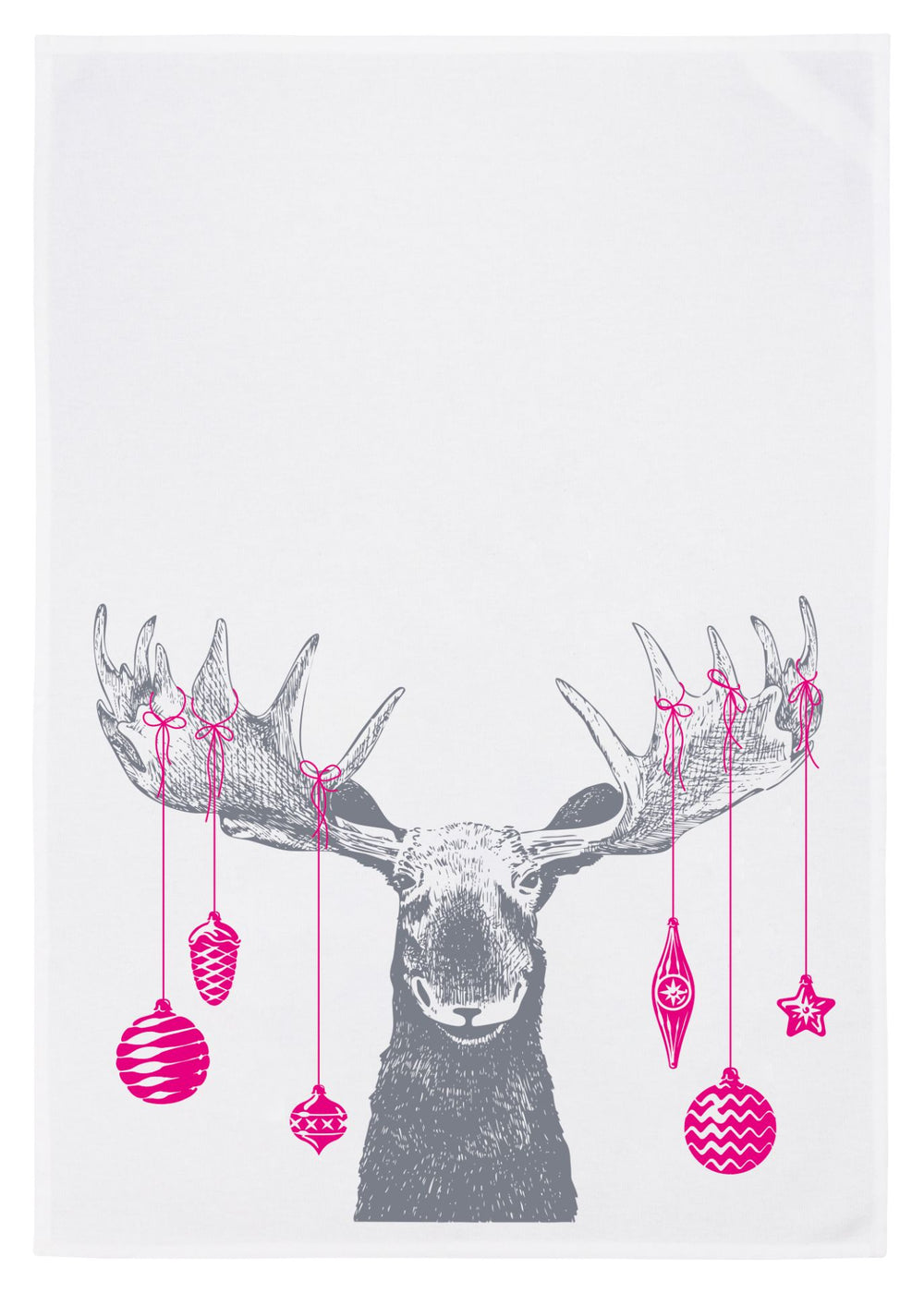 Geschirrtuch Weihnachts Elch