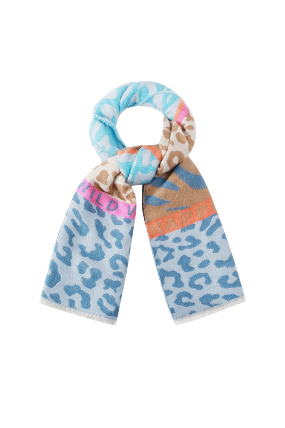 Wild Vibes Schal Leo/Blau