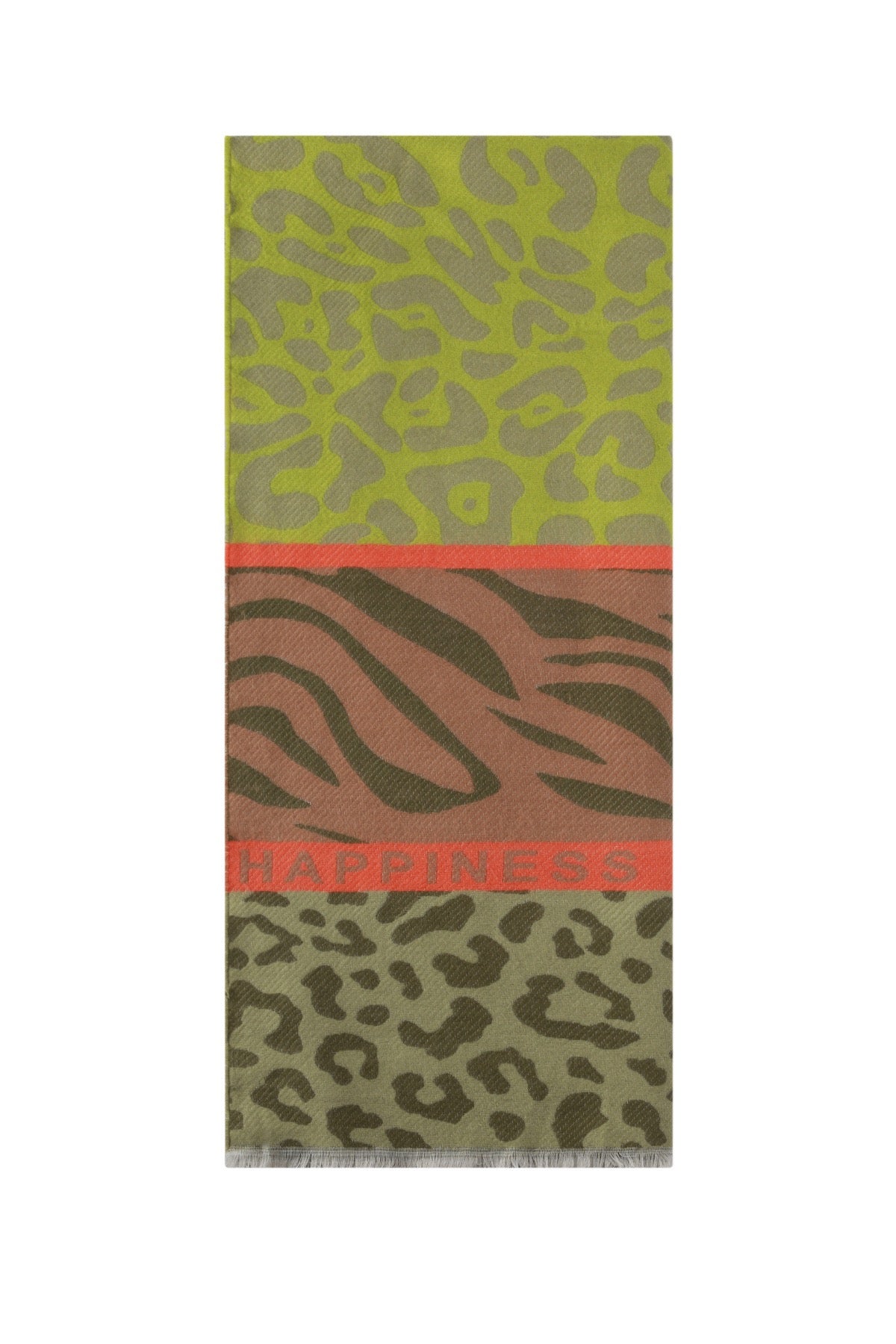 Wild Vibes Schal Leo/Grün