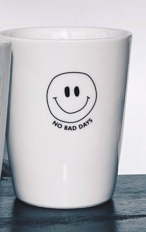 Happy Mug No bad Days -schwarz-