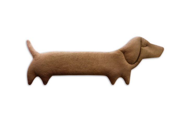 Bio Körnerkissen Dackel, mikrowellengeeignet, Wärmekissen für Nacken & Schulter