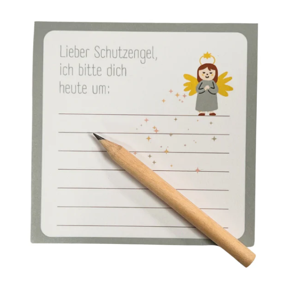 Schutzengel Notizblock Set