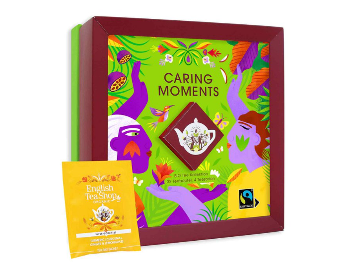 Tee-Kollektion "Caring Moments", Ayurveda Kräuter Tee , BIO, 32 Teebeutel