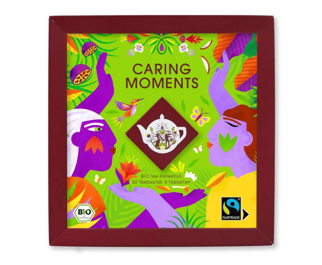 Tee-Kollektion "Caring Moments", Ayurveda Kräuter Tee , BIO, 32 Teebeutel