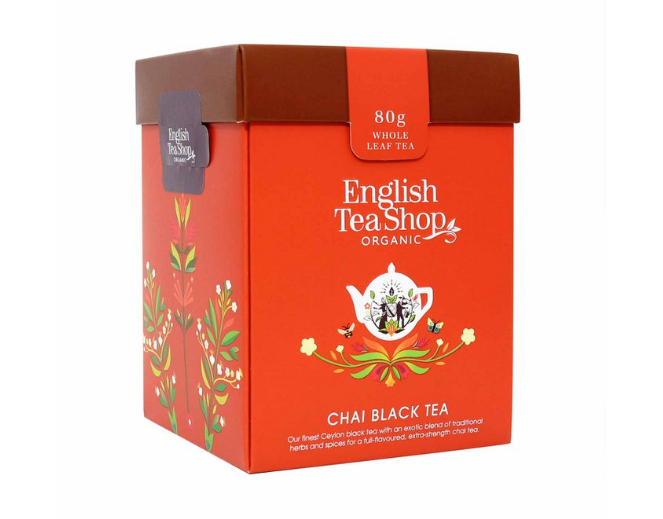 Black Tea Chai, BIO, Loser Tee, 80g Box