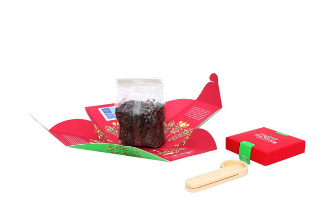 Grüner Tee Granatapfel, BIO Fairtrade, Loser Tee, 80g Box