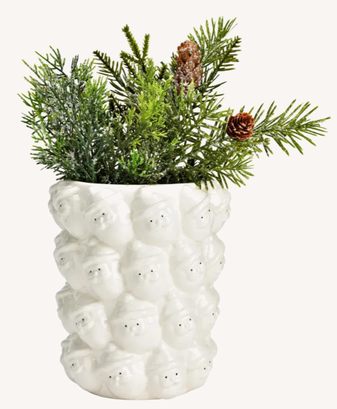 Vase Nikolaus Dekor aus Keramik