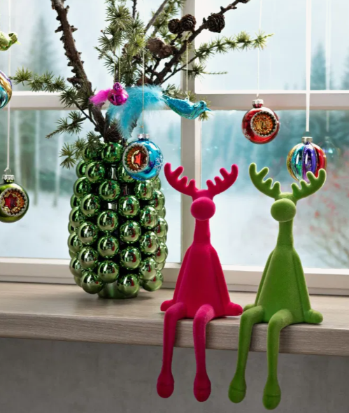 Kantenhocker Hirsch Loisl, Höhe 35cm