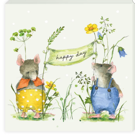 Cocktailserviette Mäuseparty