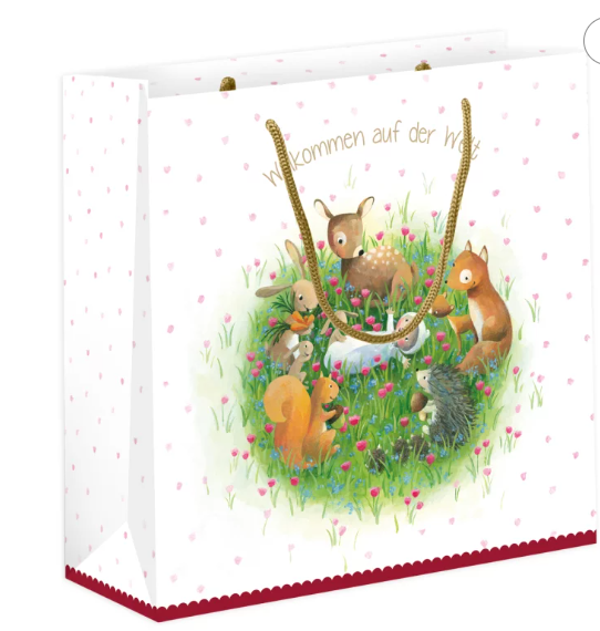 Große Geschenktasche Tierbabys
