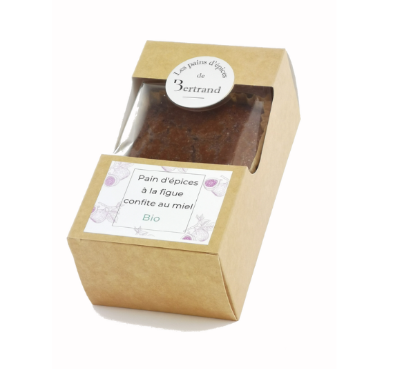 Feinstes Honigbrot mit Feige und Bio-Honig