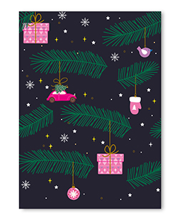 Postkarte Christmas Items