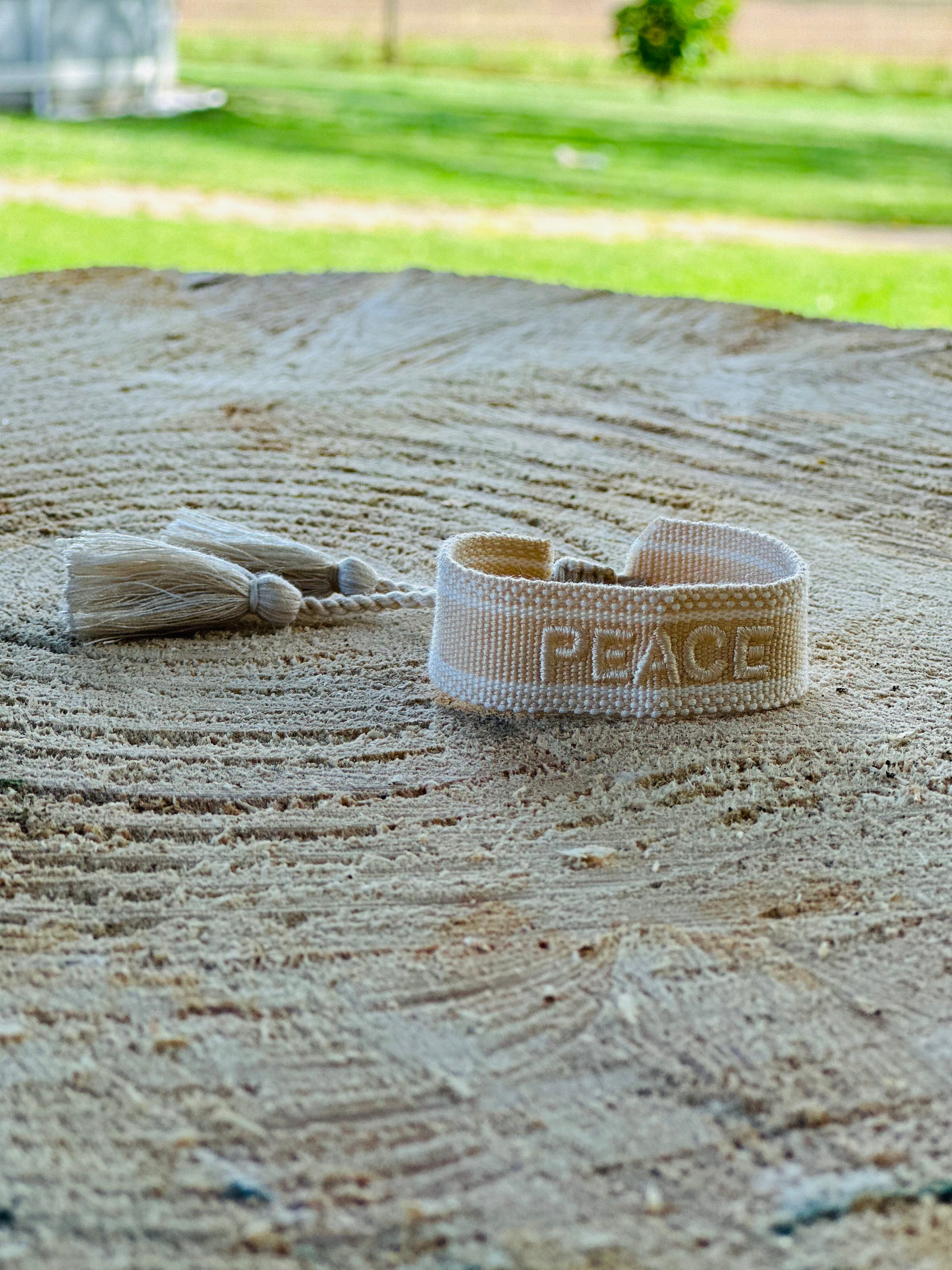 Statement Armband -Peace-