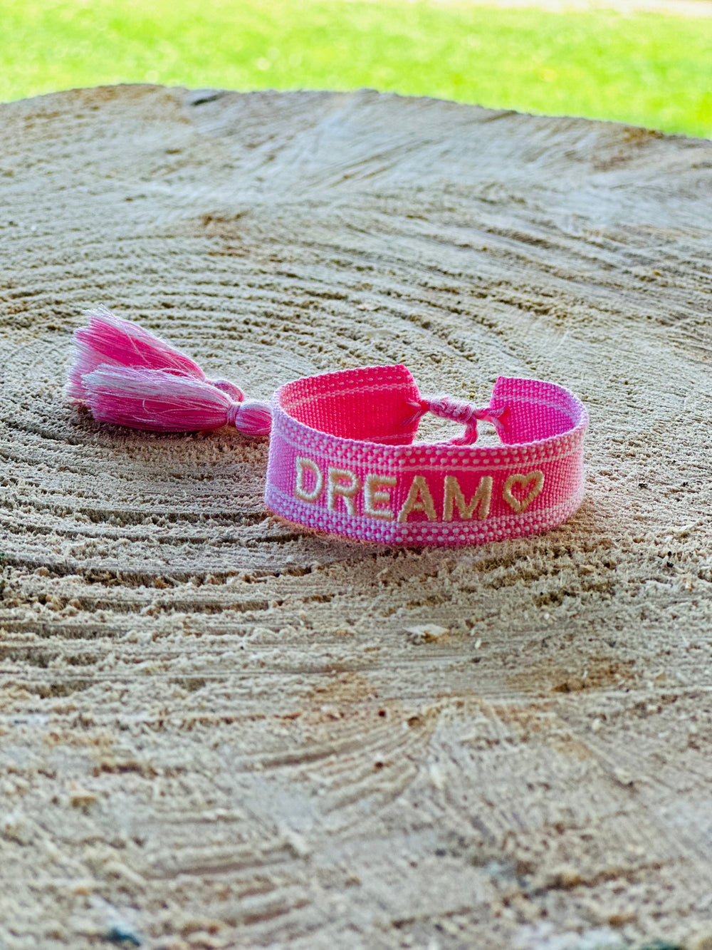 Statement Armband -Dream pink-