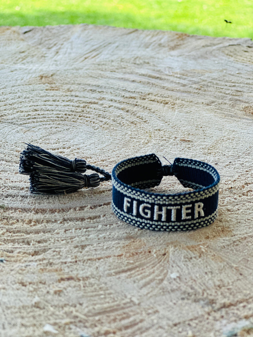 Statement Armband -Fighter/dunkelblau-