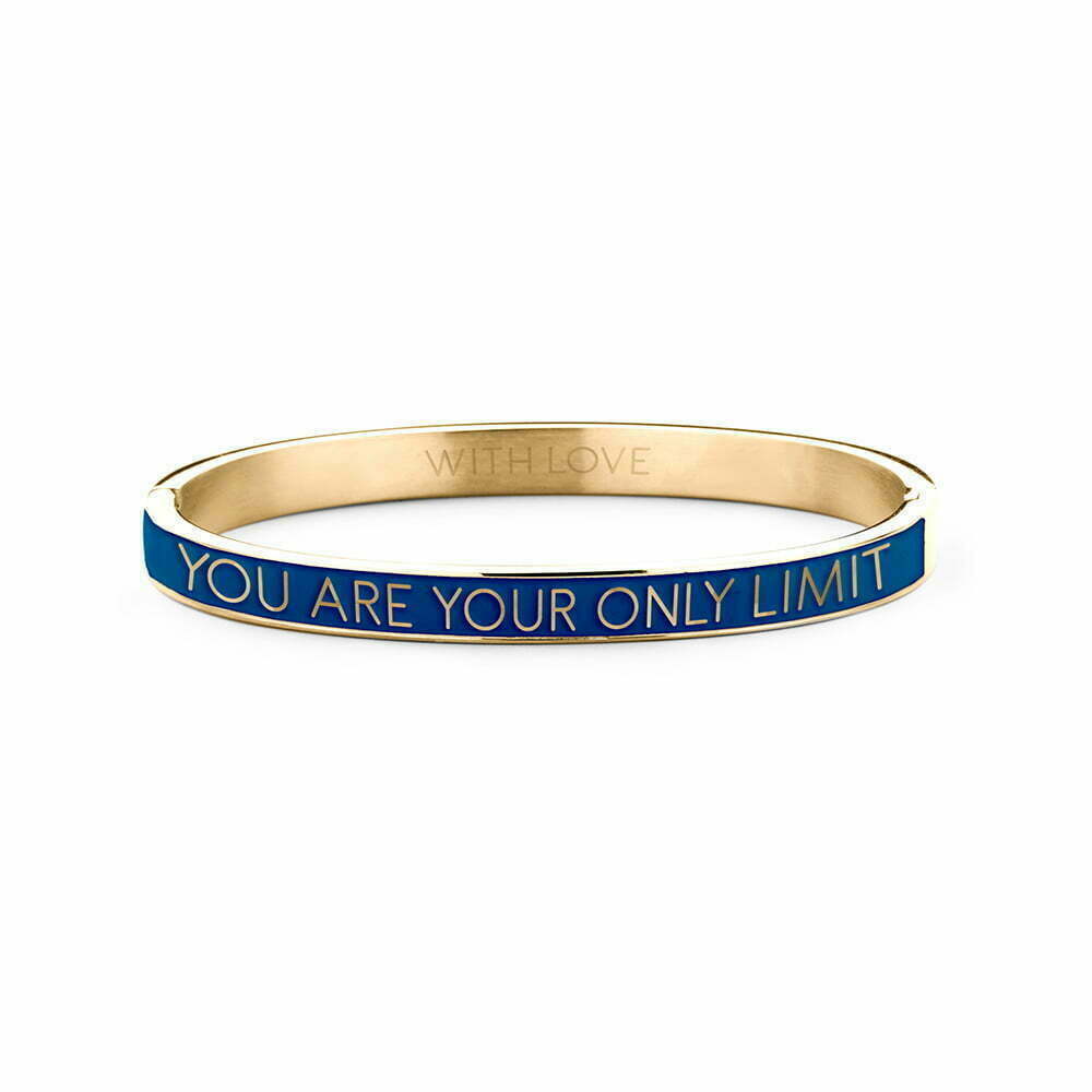 You are your only Limit (navy/gold)