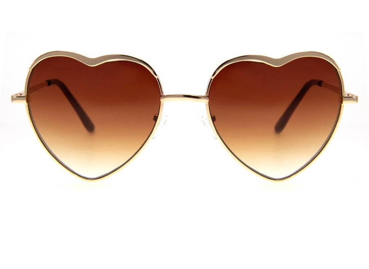 Classy Eyewear -Holy Goldy Heart-