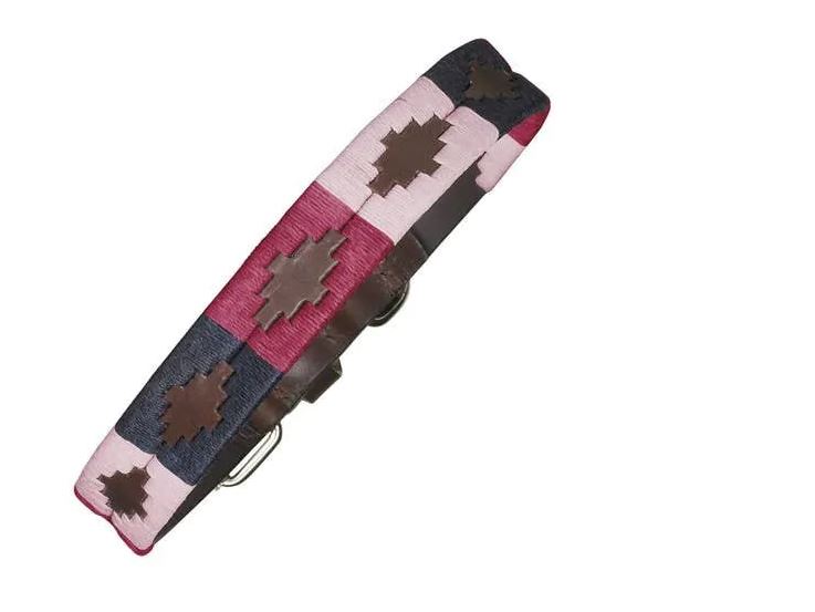 Pampeano Hundehalsband -Pink/Blue-