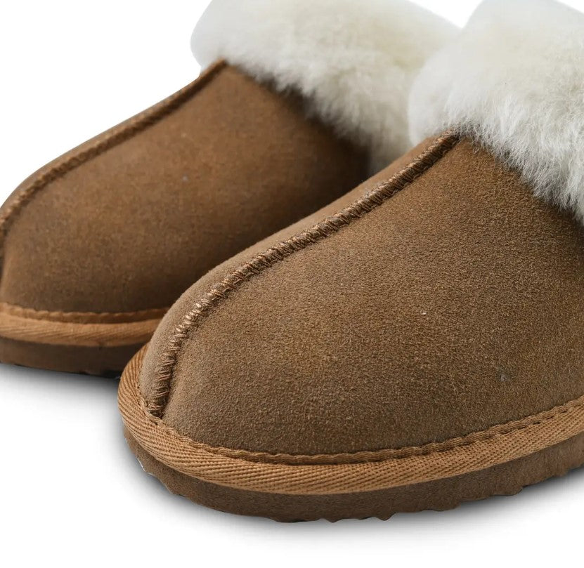 Sheepskin Slipper -chestnut-