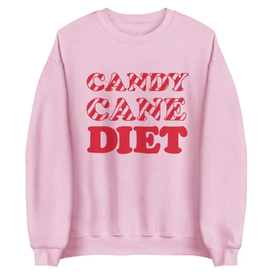 Candy Cane Diet Sweater