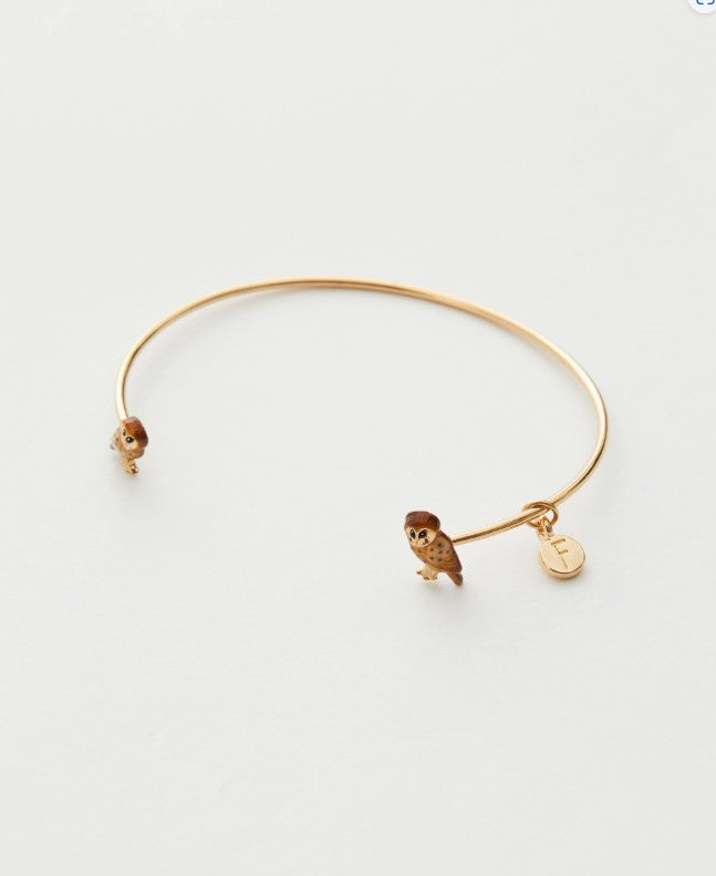 Forest Collection Owl Bangle
