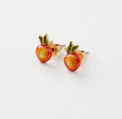 Forest Collection Apple Earrings