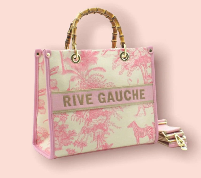 Rive Gauche Signature Collection -Bag Pink / Medium-