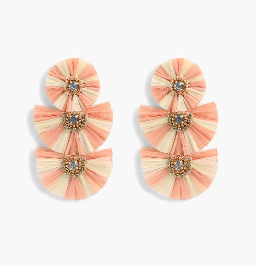 Special Edition Earrings Rosy Striped