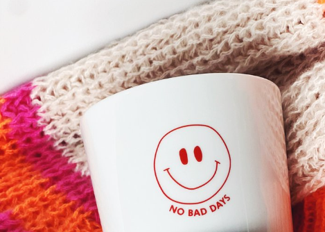 Happy Mug No bad Days -rot-
