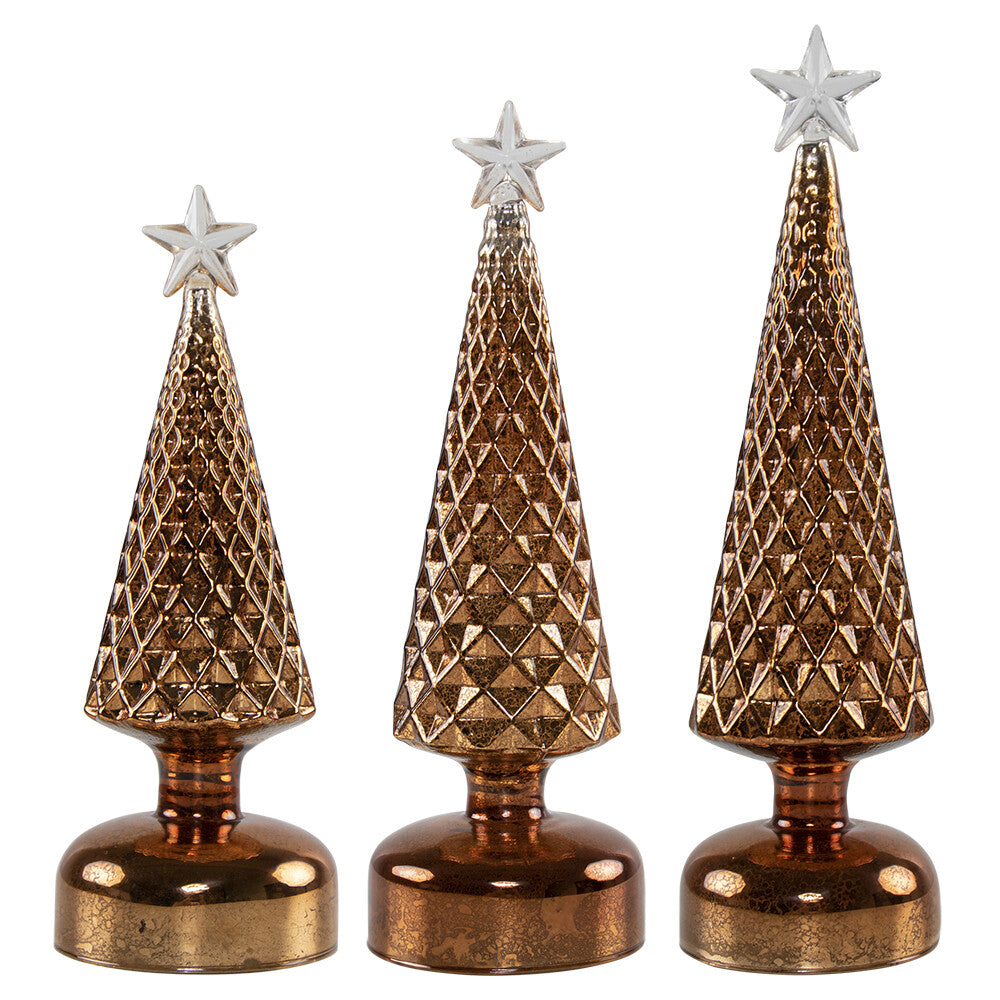 LED Tannenbaum 24cm -bronze-