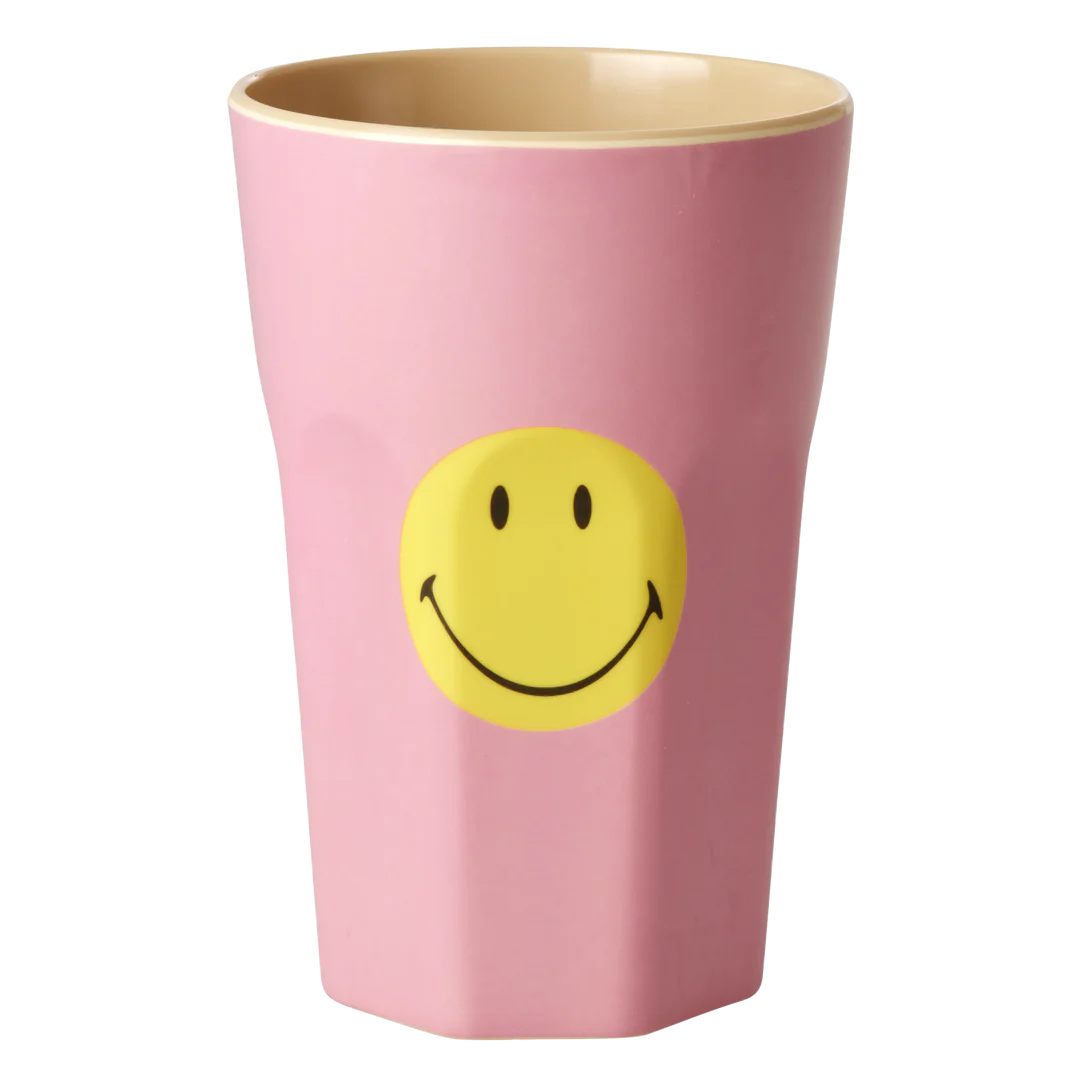 Happy Mug -Take the Time to Smile-BIG rosy